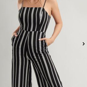 Lace Up Jumpsuit